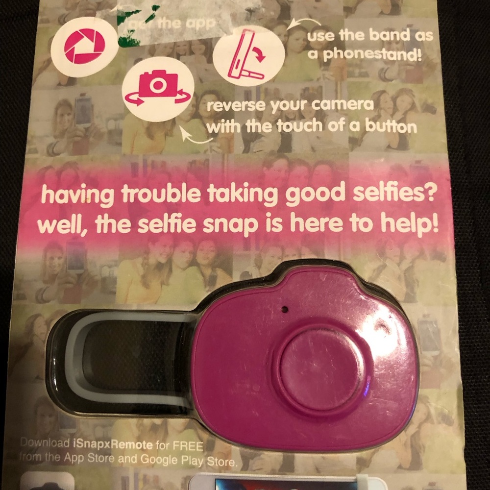 Selfie Snap wireless shutter control